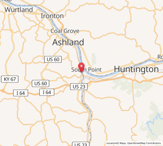 Map of 41129, Kentucky