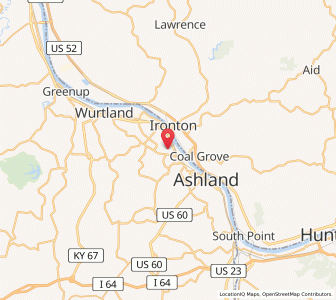 Map of 41169, Kentucky