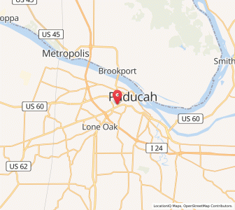 Map of 42003, Kentucky