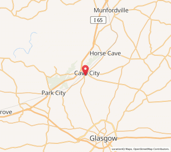 Map of 42127, Kentucky