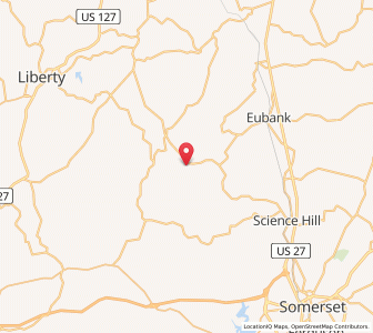 Map of 42516, Kentucky