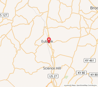 Map of 42567, Kentucky