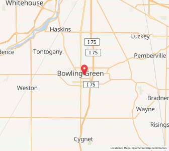 Map of 43402, Ohio