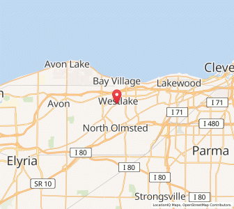 Map of 44145, Ohio