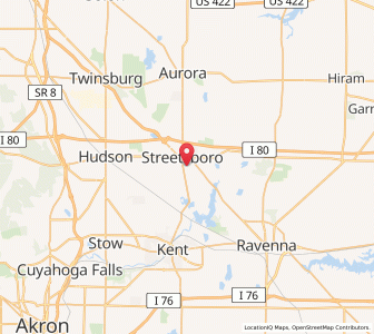 Map of 44241, Ohio