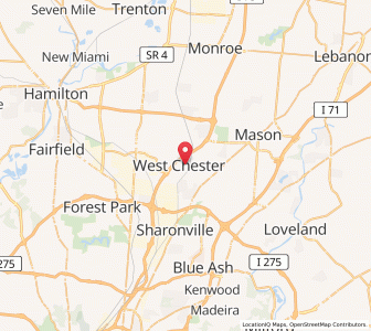 Map of 45069, Ohio