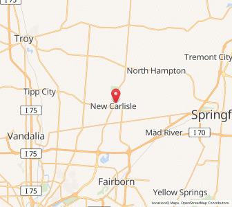 Map of 45344, Ohio