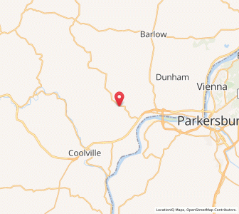 Map of 45742, Ohio