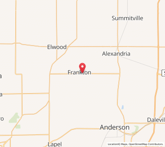 Map of 46044, Indiana