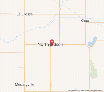 Map of 46366, Indiana