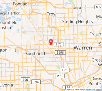 Map of 48073, Michigan