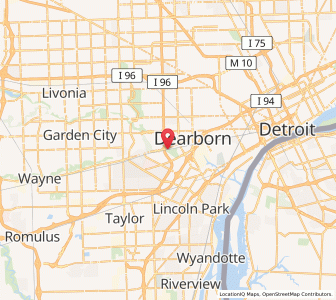 Map of 48126, Michigan