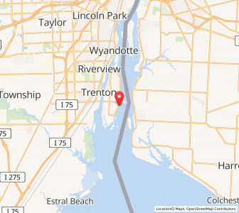 Map of 48138, Michigan