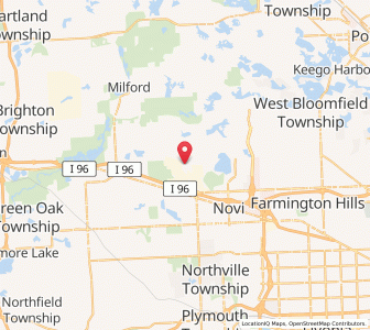 Map of 48393, Michigan