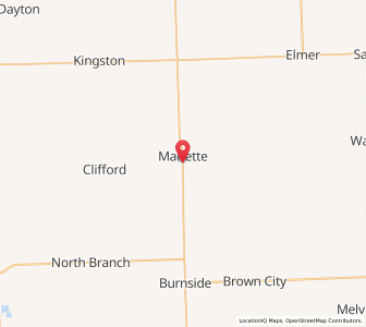 Map of 48453, Michigan