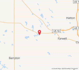 Map of 48632, Michigan