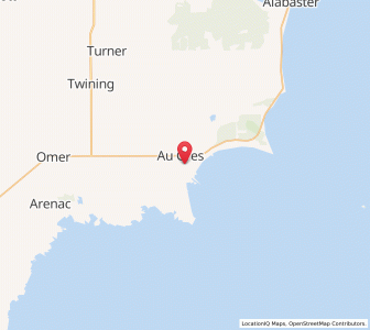 Map of 48703, Michigan