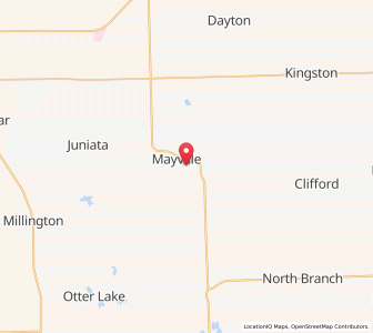 Map of 48769, Michigan
