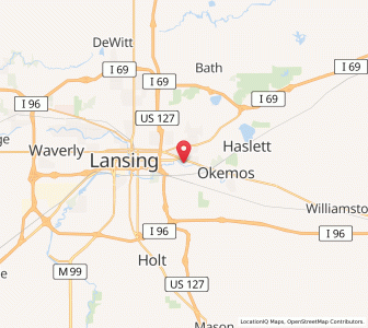 Map of 48823, Michigan