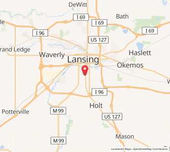 Map of 48912, Michigan