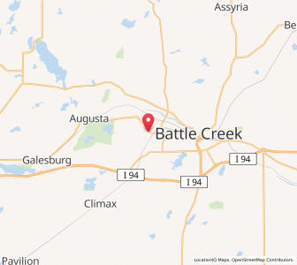 Map of 49037, Michigan