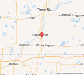 Map of 49042, Michigan