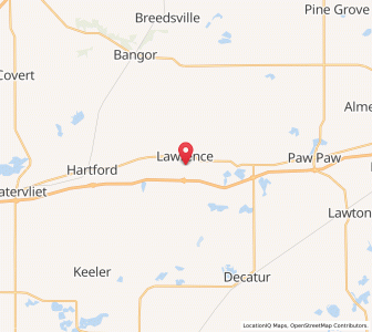 Map of 49064, Michigan