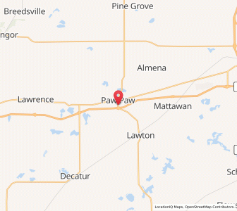 Map of 49079, Michigan