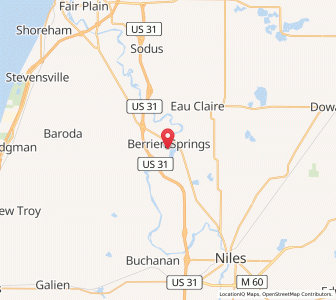 Map of 49103, Michigan