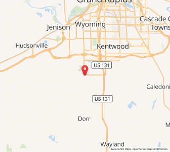 Map of 49315, Michigan