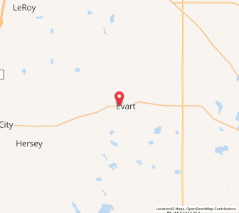 Map of 49631, Michigan