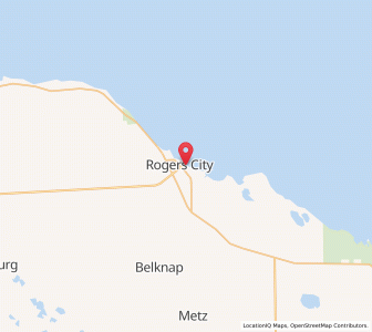 Map of 49779, Michigan