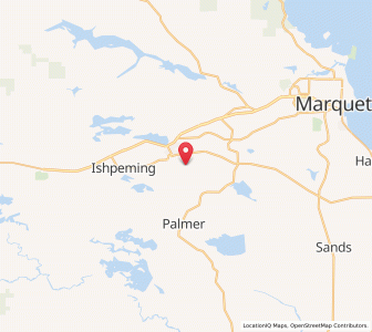 Map of 49866, Michigan