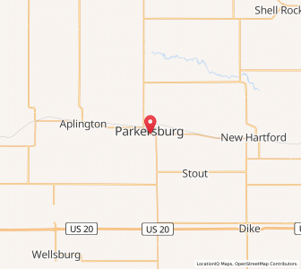 Map of 50665, Iowa