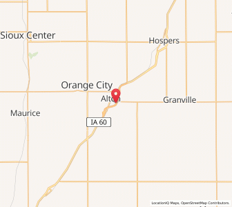 Map of 51003, Iowa