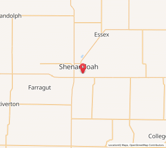Map of 51601, Iowa