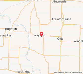 Map of 52654, Iowa