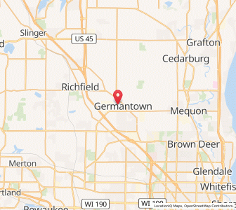 Map of 53022, Wisconsin