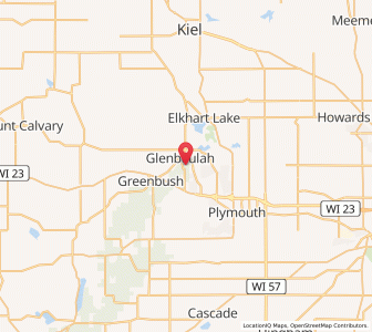 Map of 53023, Wisconsin