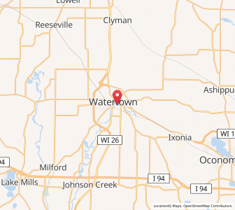 Map of 53098, Wisconsin