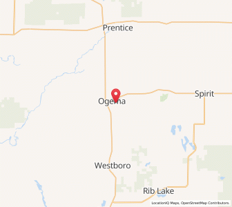 Map of 54459, Wisconsin