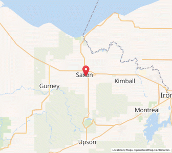 Map of 54559, Wisconsin