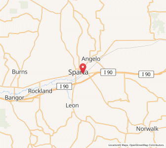 Map of 54656, Wisconsin