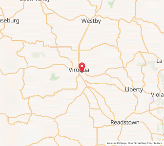 Map of 54665, Wisconsin