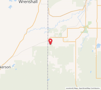 Map of 54836, Wisconsin