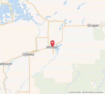 Map of 54896, Wisconsin