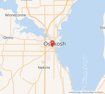Map of 54904, Wisconsin