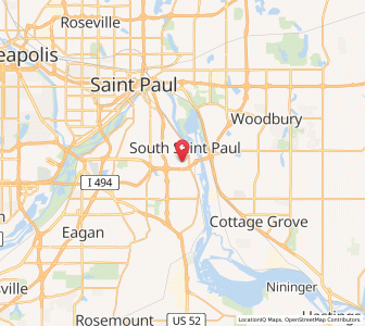 Map of 55075, Minnesota