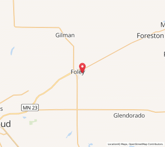 Map of 56329, Minnesota