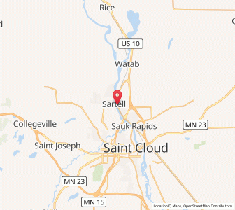 Map of 56377, Minnesota